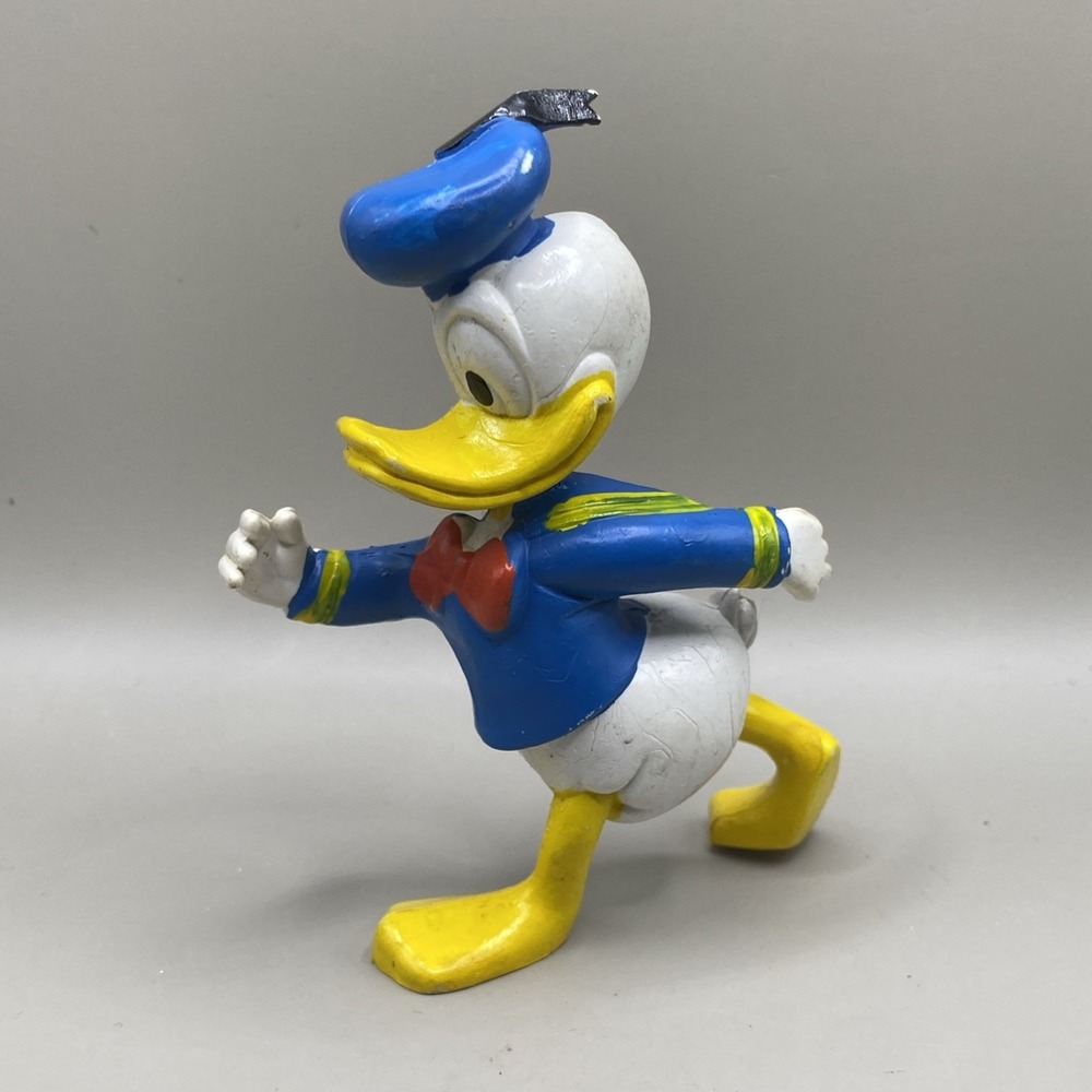 Donald Duck Vintage PVC Figure Durham Industries Item No 1980 Walt Disney